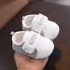 春秋婴儿鞋男女宝宝0-1岁鞋袜一体不掉跟软底休闲防滑学步鞋6