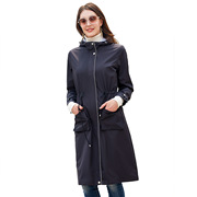 Long trench coat waterproof hooded coat 长款风衣防水连帽外套