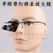 速发眼睛式的放大镜 修表放大镜单眼目镜20倍头戴式高清眼镜首饰