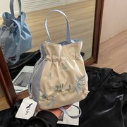森系文艺刺绣仙女包中国风古风手提汉服荷包旗袍斜挎包斜挎女