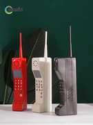 手机大哥大模型直播间摆件90年代怀旧老物件80后电话港风道具复古