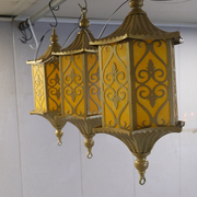 新现代(新现代)中式古典灯笼吊灯，婚庆道具走廊过道，阳台吧台小吊灯路引品