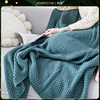 韩星午睡针织毛毯空调北欧沙发小盖毯宿舍单人办公室披肩毛线毯子