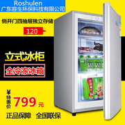 全冷冻小冰柜120L迷你单门家用立式冷柜小型抽屉式茶叶母乳小冰箱