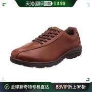 日本直邮美津浓步行鞋男款，脚跟贴合纯牛皮，棕色26cm3eb1gc1