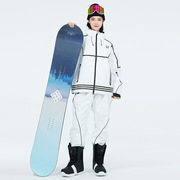 探宿者滑雪服女套装男款，冬季户外防风防水保暖加厚单双板(单双板)滑雪衣裤