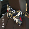 日式汽车改装装饰JDM通用四季靠背垫腰枕头和风情怀护腰靠垫护颈