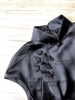 梅朵旗袍馆黑色经典 30姆米重磅真丝 手工旗袍私人定制