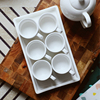 CHANGTAI喝茶功夫茶具套装家用陶瓷整套白瓷盖碗茶壶品茗茶杯茶道