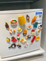 ins可爱仿真食物冰箱贴磁贴个性创意3d立体磁吸磁力贴吸铁石装饰