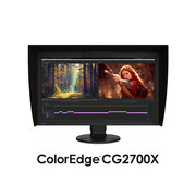艺卓EIZO CG2700X 专业色彩显示器 4K广色域显示屏  27英寸黑色