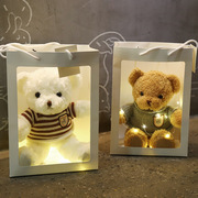跨境小熊公仔玩偶泰迪熊毛绒玩具，送女朋友礼物，夜市套圈娃娃儿童礼