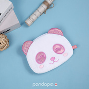 pandapia熊猫文创《Q版伴伴》可爱熊猫斜挎包玩具卡通创意零钱包