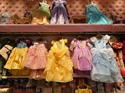 香港迪士尼 2023白雪长发灰姑娘贝尔公主裙 女童连衣裙儿童连身裙