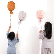Ins风卡通创意气球造型小抱枕立体儿童房布置公主房墙面装饰