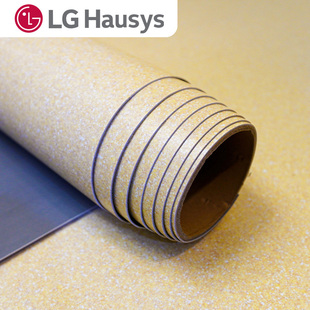 lg地胶pvc地板革贴加厚耐磨防水塑胶地垫，韩国进口炕革工程地板胶