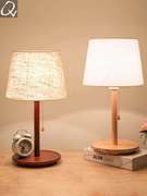 北欧台灯卧室床头灯简约家用创意浪漫温馨护眼书桌ins新中式台灯