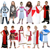 儿童节cos希腊公主披风，古罗马王子武士衣服，中世纪骑士埃及服装