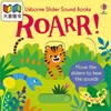 滑动发声书动物叫声roarr!usborneslidersoundbooks英文原版，儿童纸板书自然绘本动物图画书有声书大音