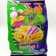 进口大越综合蔬果干250gx2袋，即食菠萝蜜综合干越南休闲零食