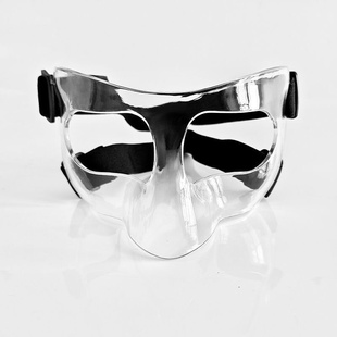 速发篮球面具护脸护鼻专用面罩透明篮球运动护具足球运动防撞nba