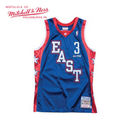 Mitchell&Ness艾弗森04年全明星东部AU复古球衣篮球服运动背心NBA