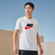 Nike耐克短袖男子夏季篮球T恤休闲宽松纯棉运动服AR5005