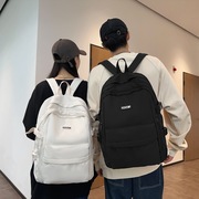 日系s简约百搭双肩包大容量初高中大学生校园书包旅行电脑背包