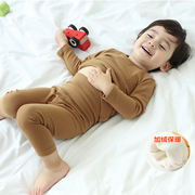 宝宝秋衣套装1-2-3岁儿童纯棉，高腰护肚脐，秋裤保暖内衣男女童睡衣