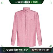 韩国直邮ETRO24SS长袖衬衫男99TU3D6 MRIB0002 F0663PINK