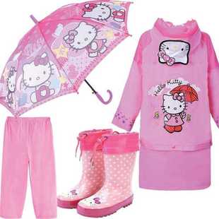 。小女孩雨衣女童雨衣公主幼儿园雨披小学生防水加厚儿童雨衣男童