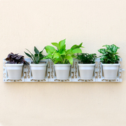 阳台立体花盆创意壁挂式组合植物花墙户外工程装饰垂直绿化墙挂盆