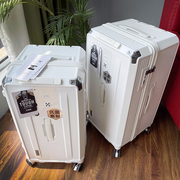 出口日本外贸超大容量30寸行李箱静音万向轮pc旅行箱男女36拉杆箱