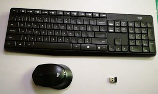 mk315静音无线键盘，鼠标usb接收器键鼠套装k235键盘，m330c鼠标