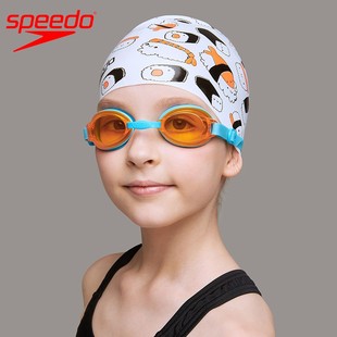 speedo速比涛儿童泳镜防水防雾高清舒适贴合6-12岁游泳装备