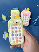 萌趣小鸭音乐手机电话3婴幼，儿童早教益智儿童玩具12个月1岁8个月2
