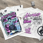 hellstarpath2onlinet-shirt机能男孩电波男女，纯棉短袖t恤