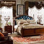 帕拉美娜欧式床纯实木床双人床简美式卧室家具床1.8米