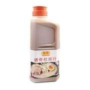 食研猪骨拉面汁2.1kg瓶，日式豚骨拉面，汁拉面汤底汤汁猪骨白汤