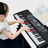 多功能电子琴仿钢琴61键亮灯跟弹中大童初级入门早教实用电子钢琴