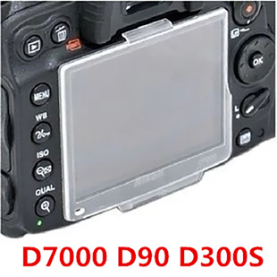 适用于尼康d7000d90d300s单反相机屏幕保护盖lcd保护屏配件