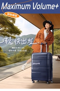 新秀丽(新秀丽)旗下美旅行李箱，学生拉杆箱202428寸大容量旅行密码箱nk7