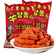 韩国进口海太甜辣味炒年糕条韩式元祖膨化营养糯米香辣条110g包装