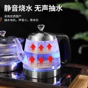 全自动底部上水电热烧水壶泡茶专用煮茶器保温茶桌茶台一体嵌入式