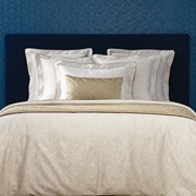 Yves Delorme英国高端纯棉手工刺绣床品四件套简约现代卧室