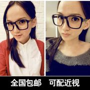 眼睛框镜架男2022韩版无镜片，眼镜框架女潮复古简约个性圆脸长脸大
