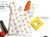 日式杂志款卡通兔子刺绣，2件套环保，购物袋超市便携折叠手提环保袋
