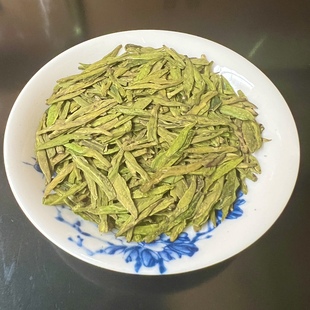 杭州绿茶2024新茶特级雨前龙井茶叶浓香型农，一芽一叶散装250g