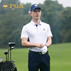 美国PGA夏季高尔夫服装男装短袖t恤polo衫上衣速干面料薄款长裤