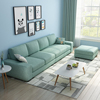 北欧现代简约小户型布艺沙发，可拆洗网红款乳胶三人位客厅组合沙发